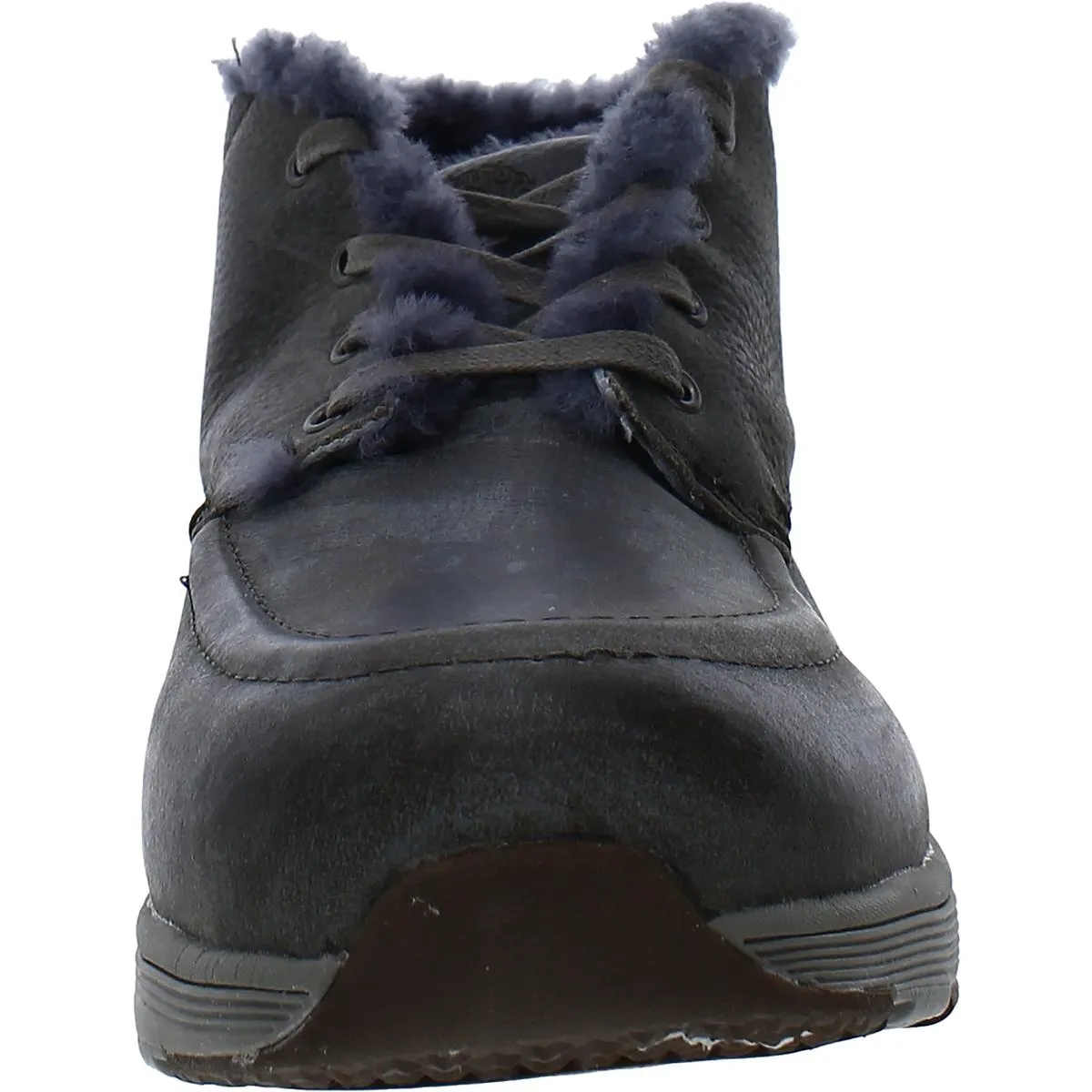 Karamay Mens Leather Cold Weather Combat & Lace-up Boots