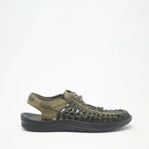 Keen Men's UNEEK Dark Olive / Black