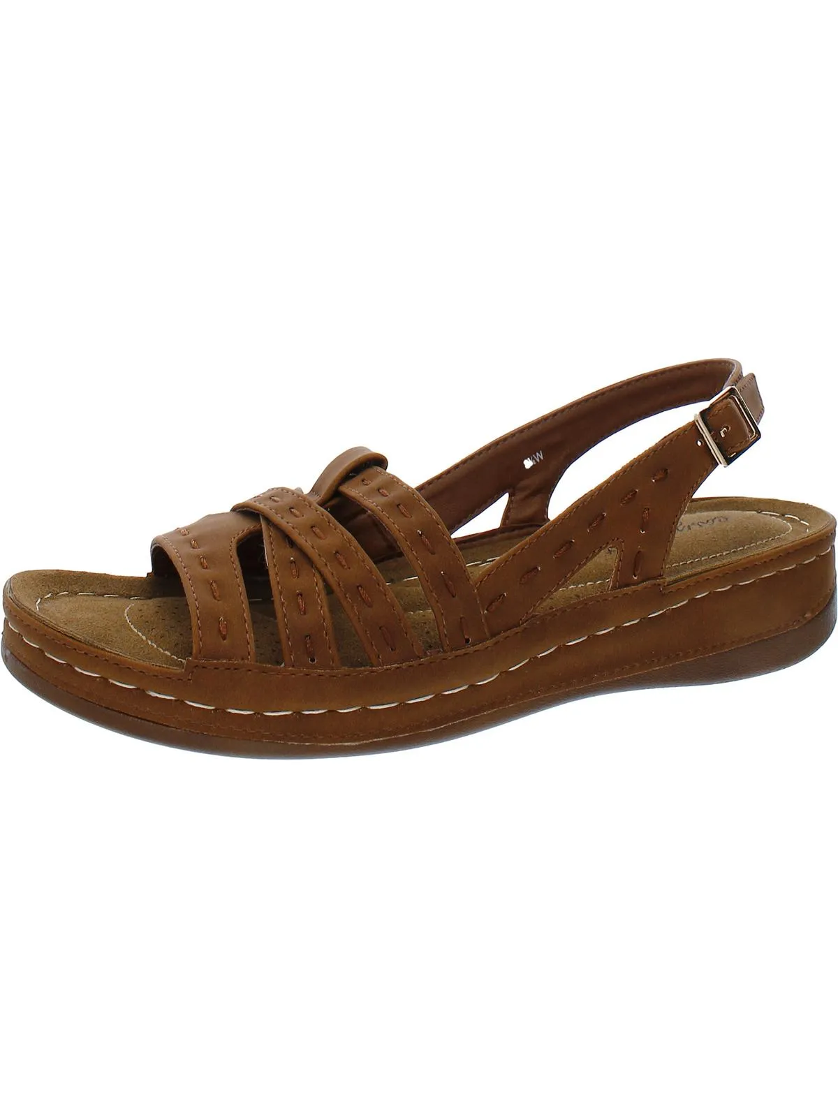 Kehlani Womens Faux Leather Slip On Huarache
