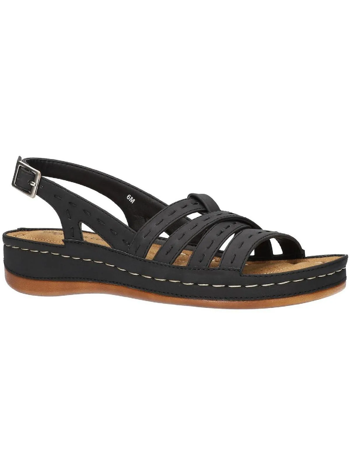 Kehlani Womens Faux Leather Slip On Huarache