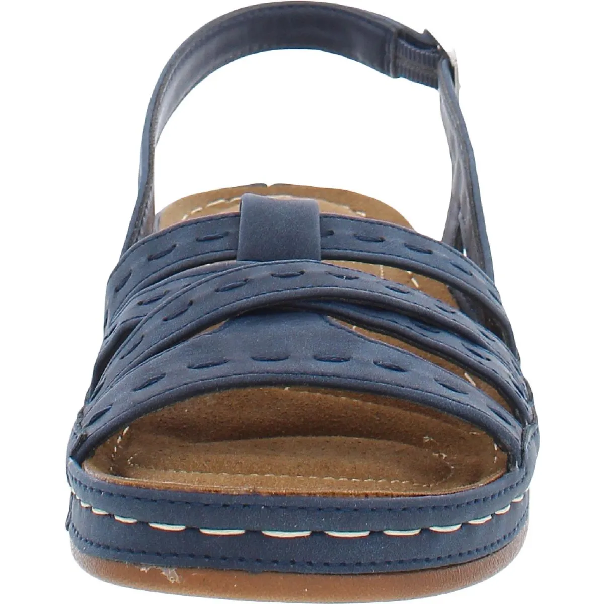 Kehlani Womens Faux Leather Slip On Huarache
