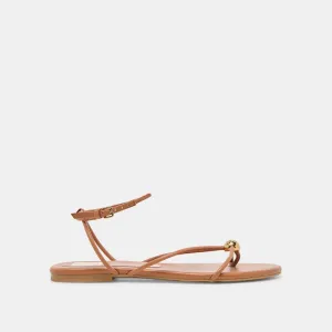 KENLEY SANDALS SADDLE LEATHER