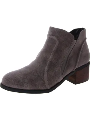 Kenzie Womens Comfort Insole Faux Suede Ankle Boots