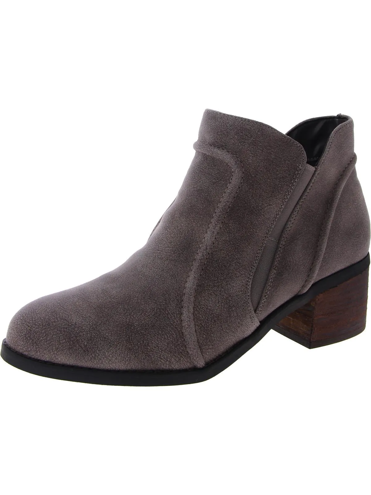 Kenzie Womens Comfort Insole Faux Suede Ankle Boots