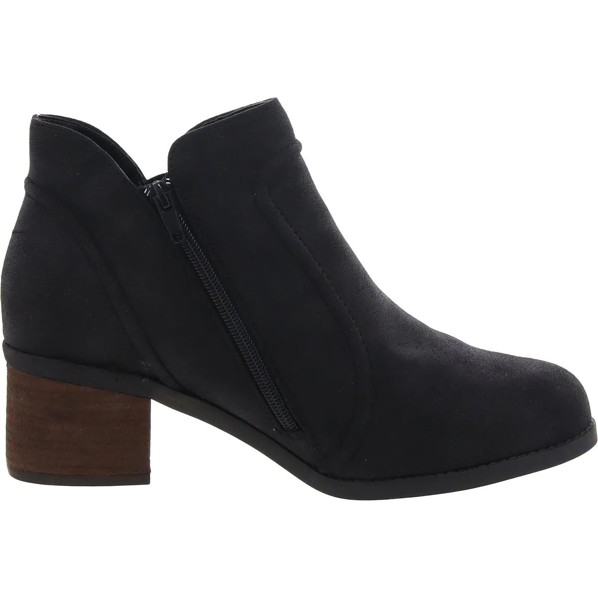 Kenzie Womens Comfort Insole Faux Suede Ankle Boots