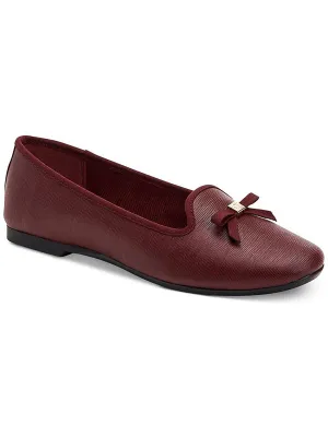 Kimii P Womens Slip On Round Toe Loafers