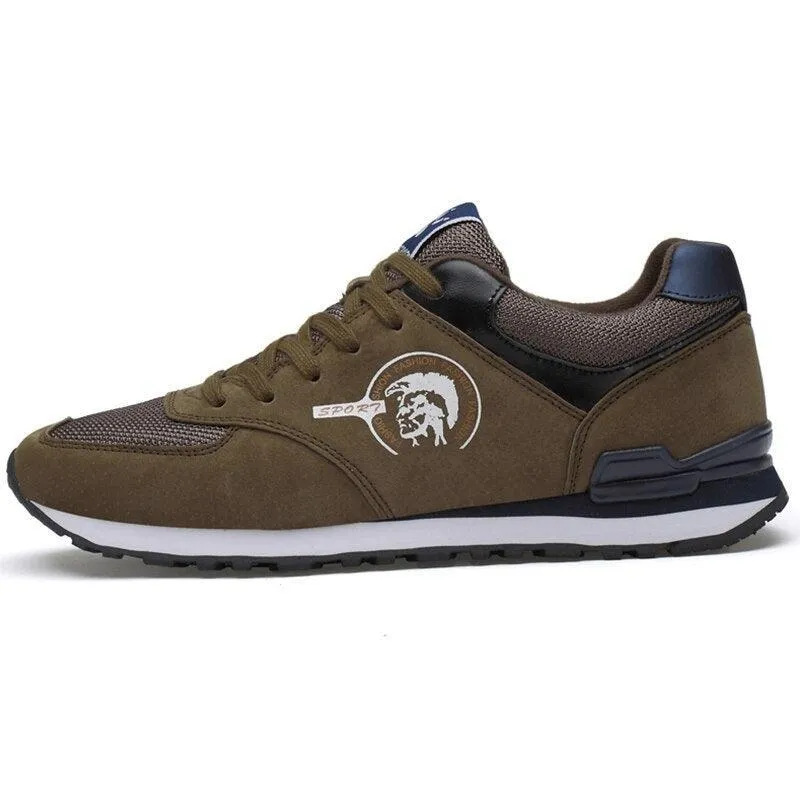 Lark - Leather Lace-Up Sneakers