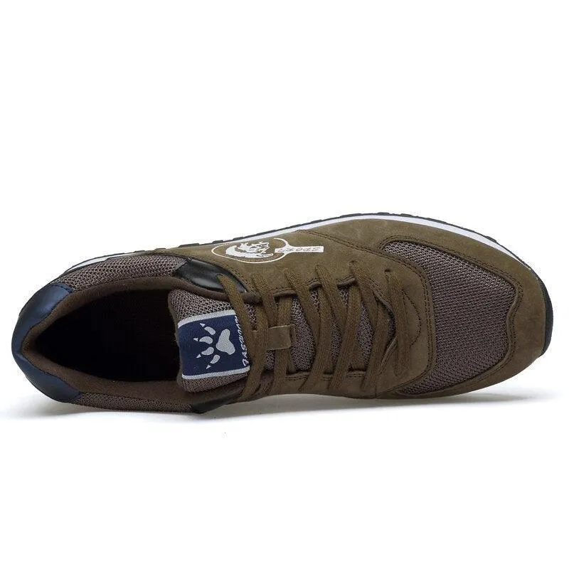 Lark - Leather Lace-Up Sneakers