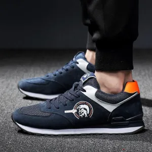 Lark - Leather Lace-Up Sneakers