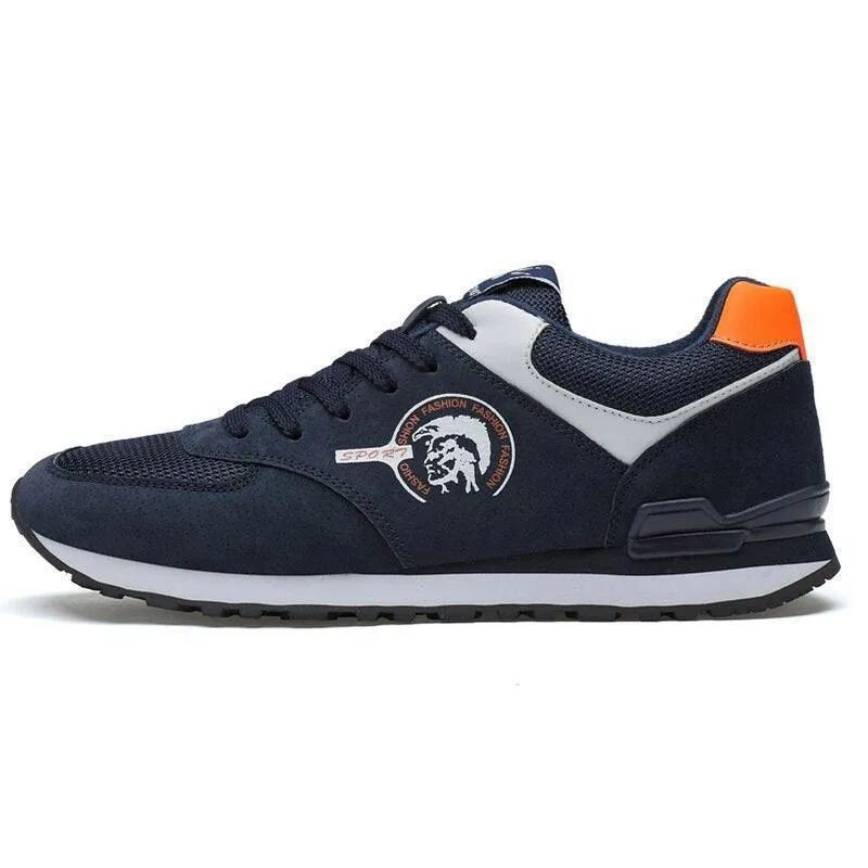 Lark - Leather Lace-Up Sneakers
