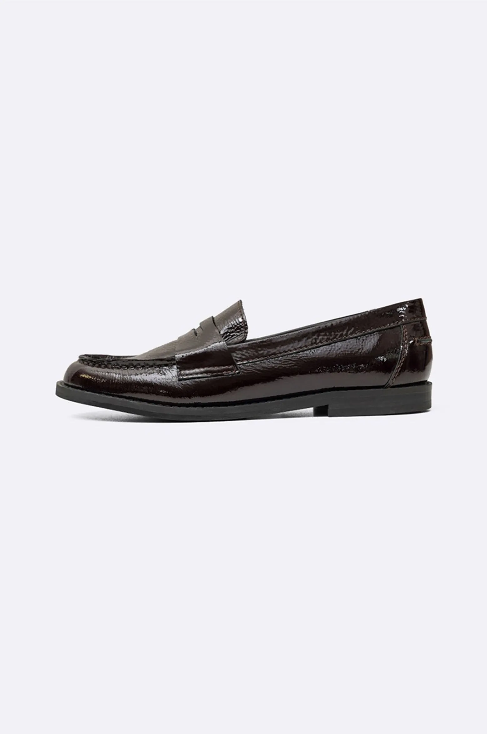 LEATHER PENNY LOAFERS