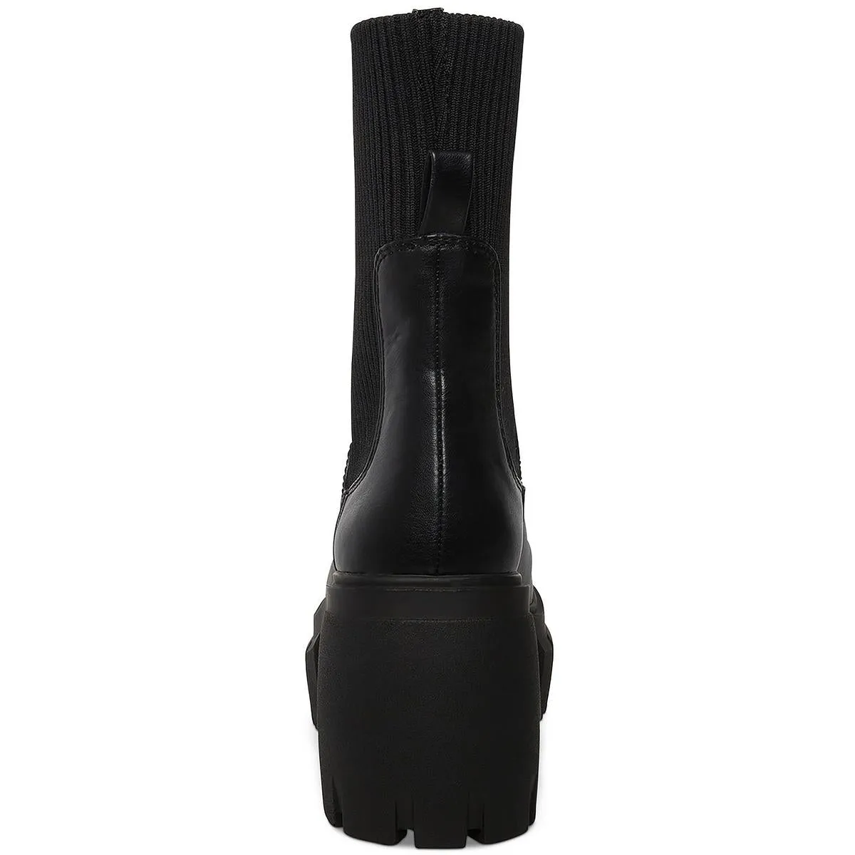 Liberti Womens Pull-on Block Heel Mid-Calf Boots