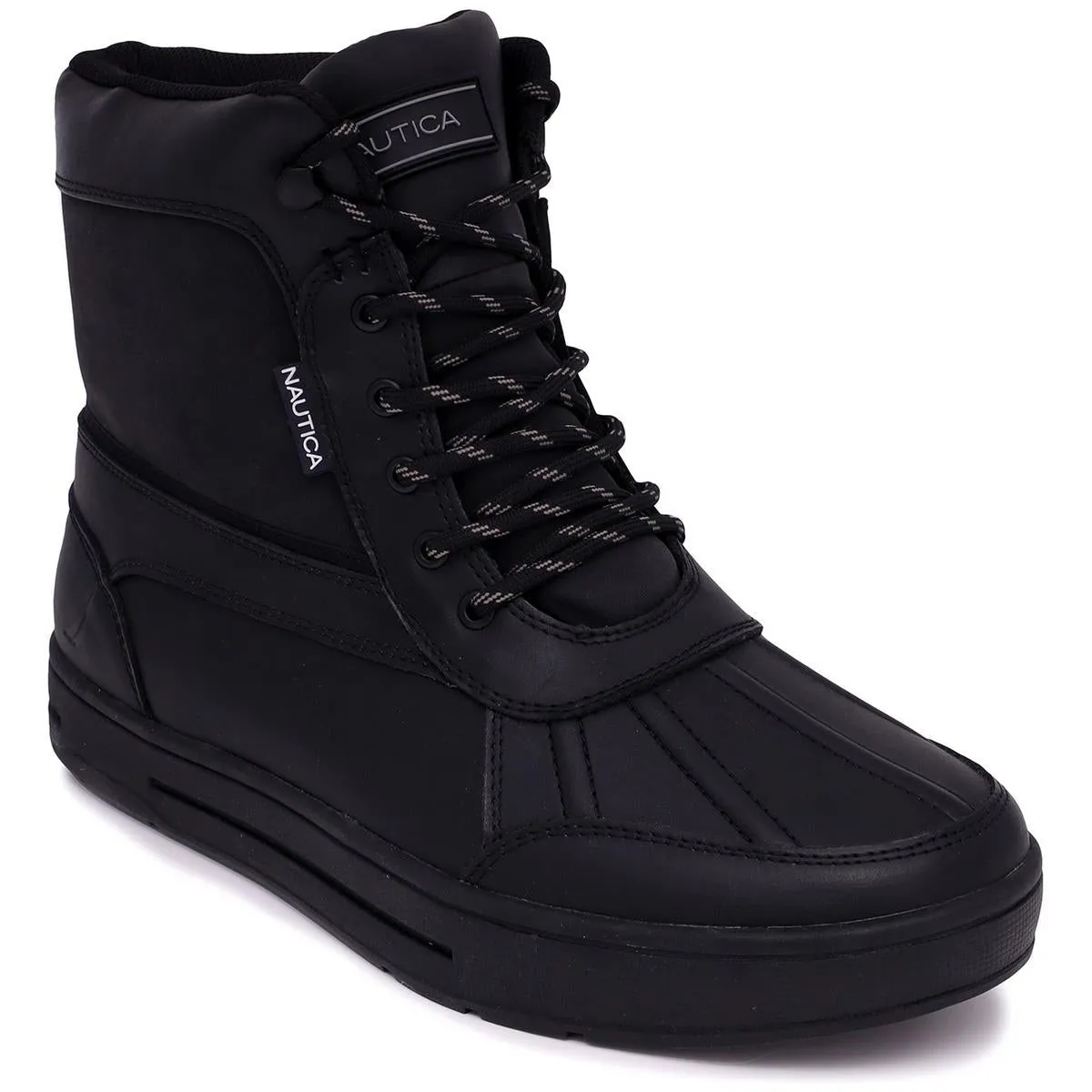 Lockview Duck Bot Mens Lace-Up Man Made Winter & Snow Boots