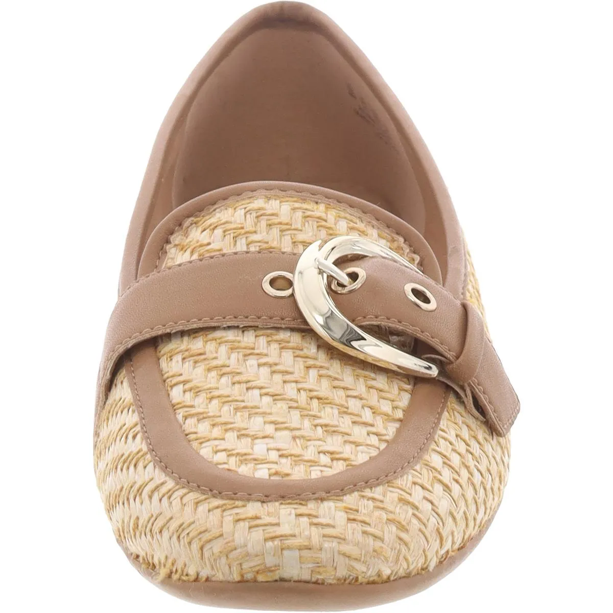 Lola Womens Slip On Round Toe Loafers
