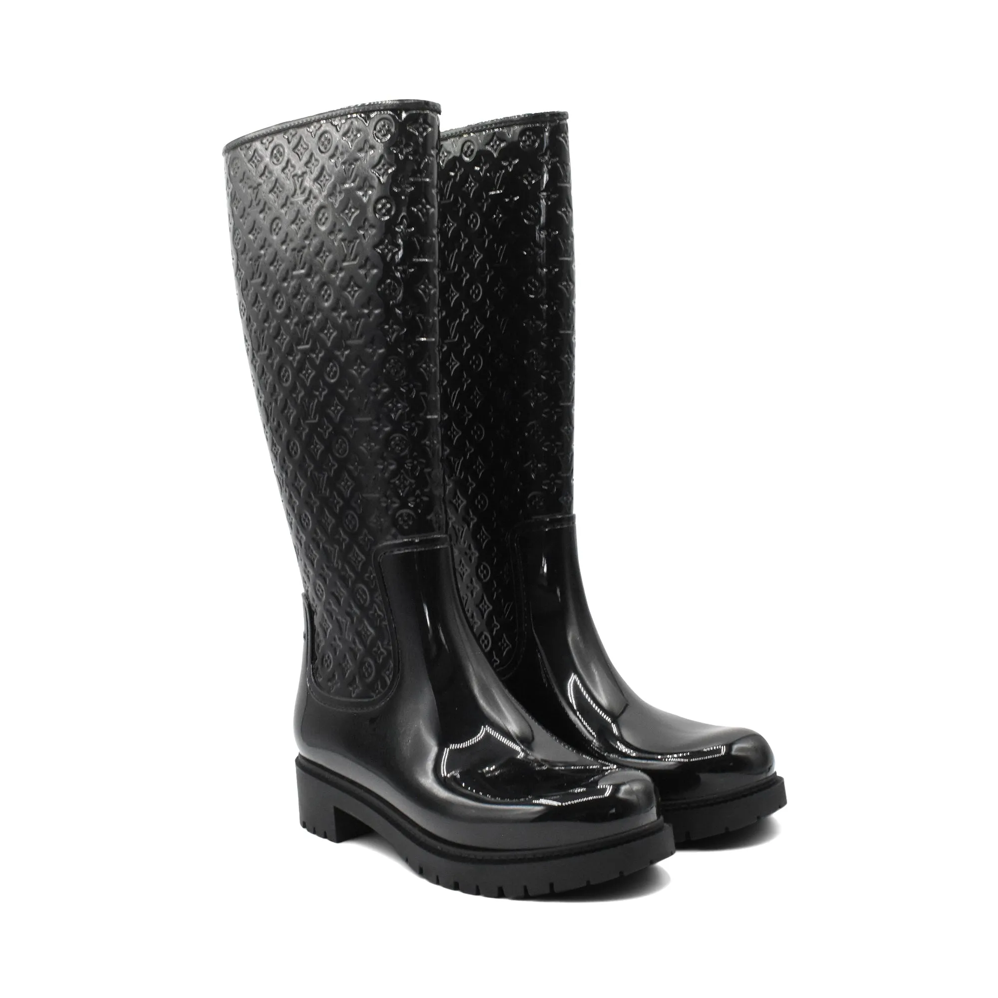 Louis Vuitton 'Splash' Rain Boots - Women's 39