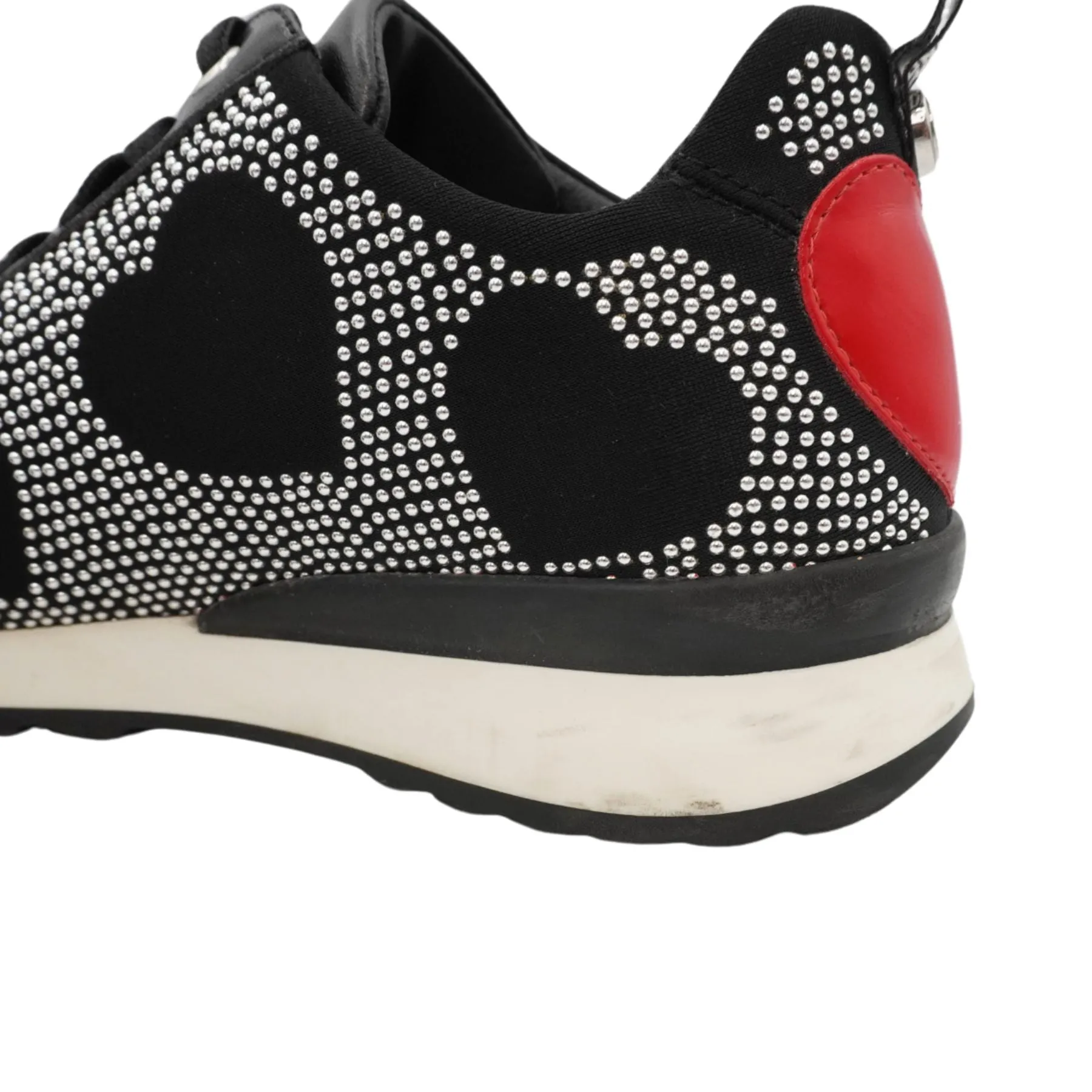 Love Moschino 'Heart Stud' Sneakers - Women's 37