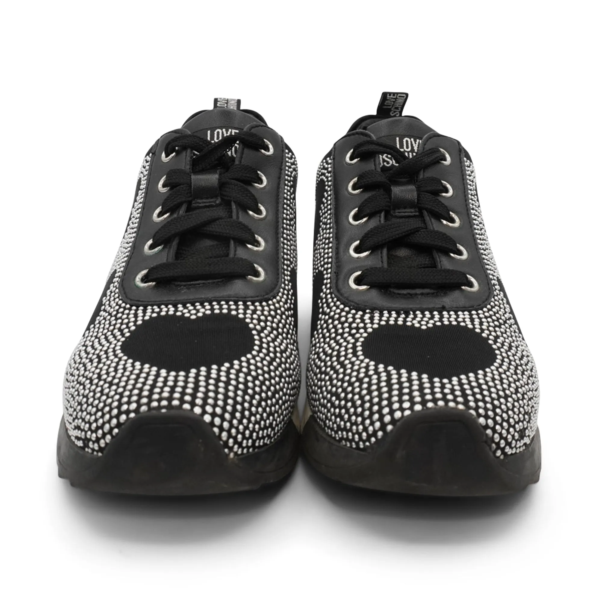 Love Moschino 'Heart Stud' Sneakers - Women's 37