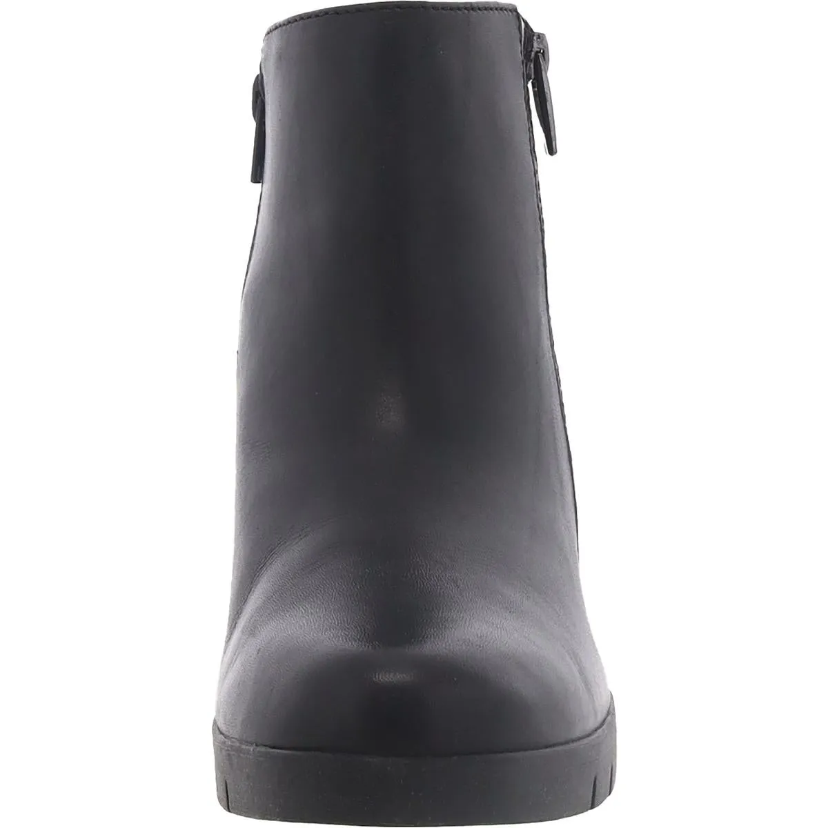 Madera Lo 2 Womens Mixed Media Double Zipper Ankle Boots