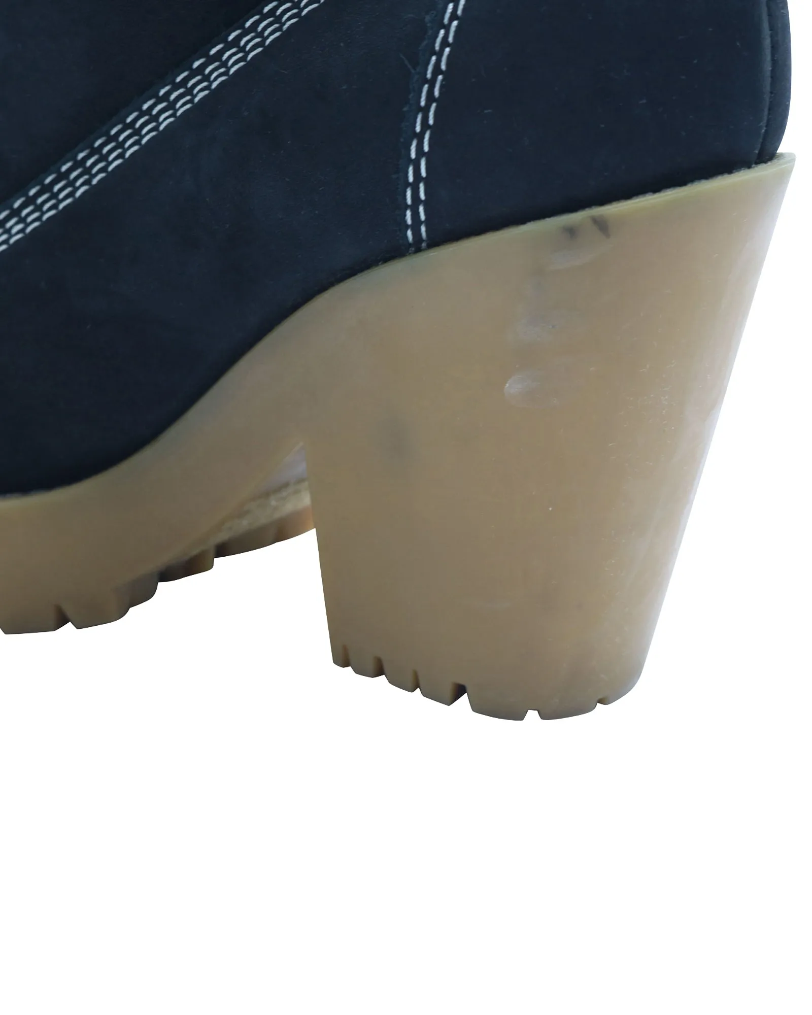 Maison Margiela Lace Up Boots in Black Suede