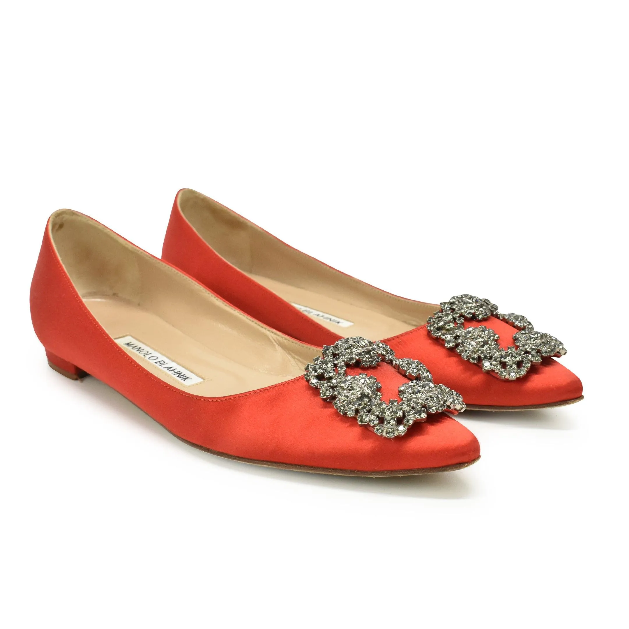 Manolo Blahnik 'Hangisi' Flats - Women's 36