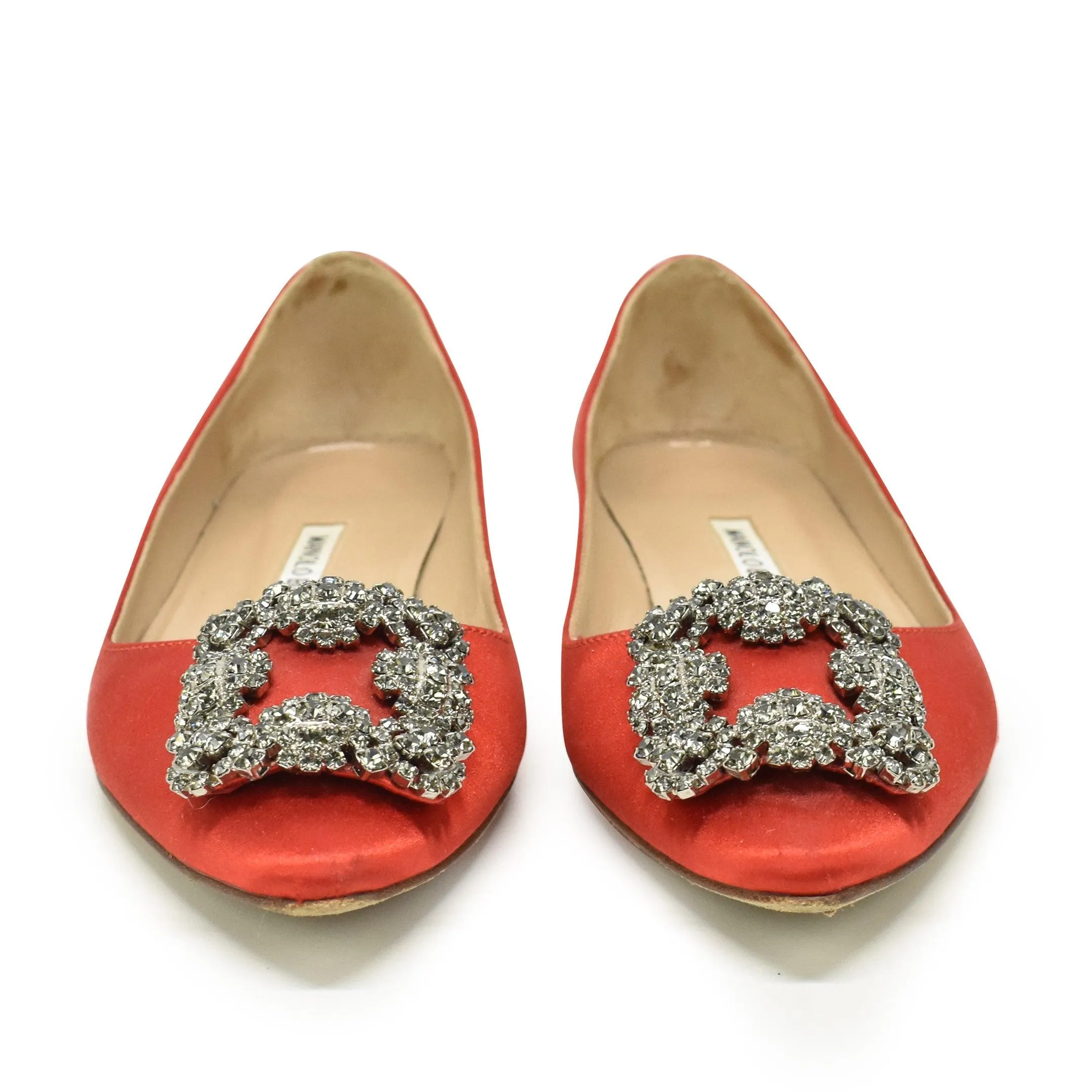 Manolo Blahnik 'Hangisi' Flats - Women's 36