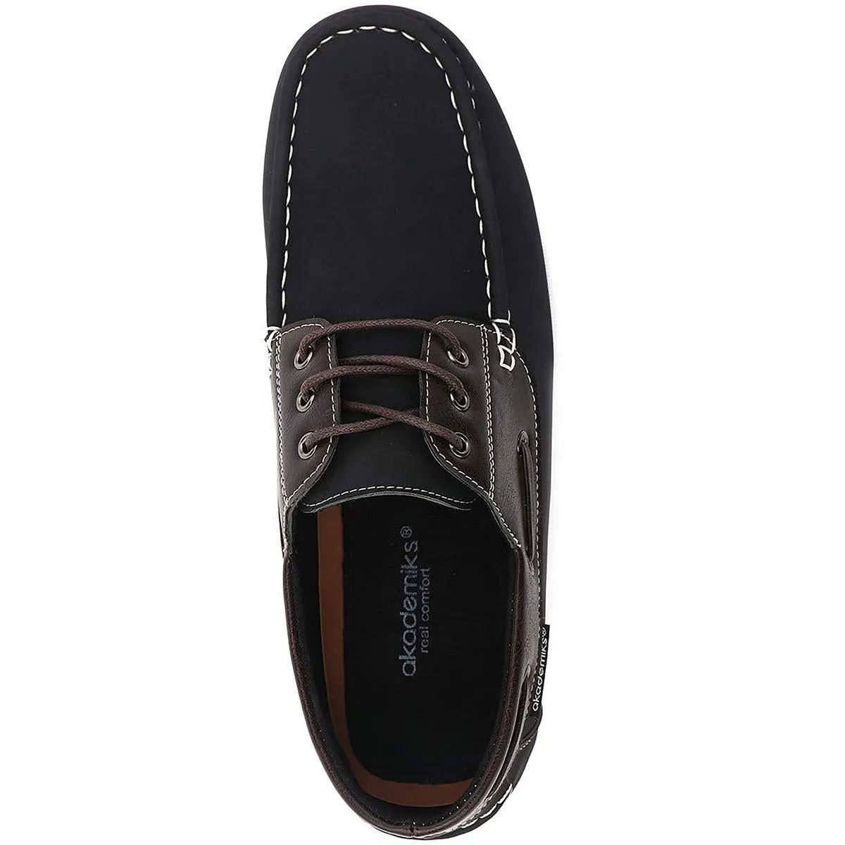 Marina 01 Mens Faux Leather Boat Shoes