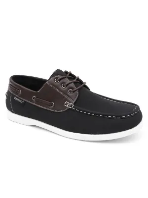 Marina 01 Mens Faux Leather Boat Shoes