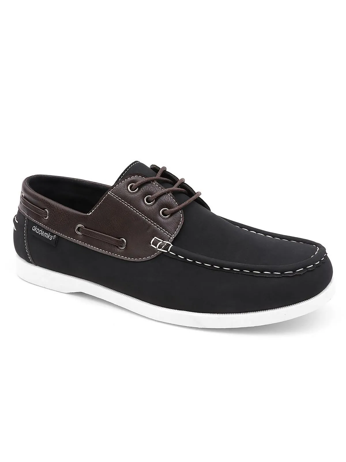 Marina 01 Mens Faux Leather Boat Shoes
