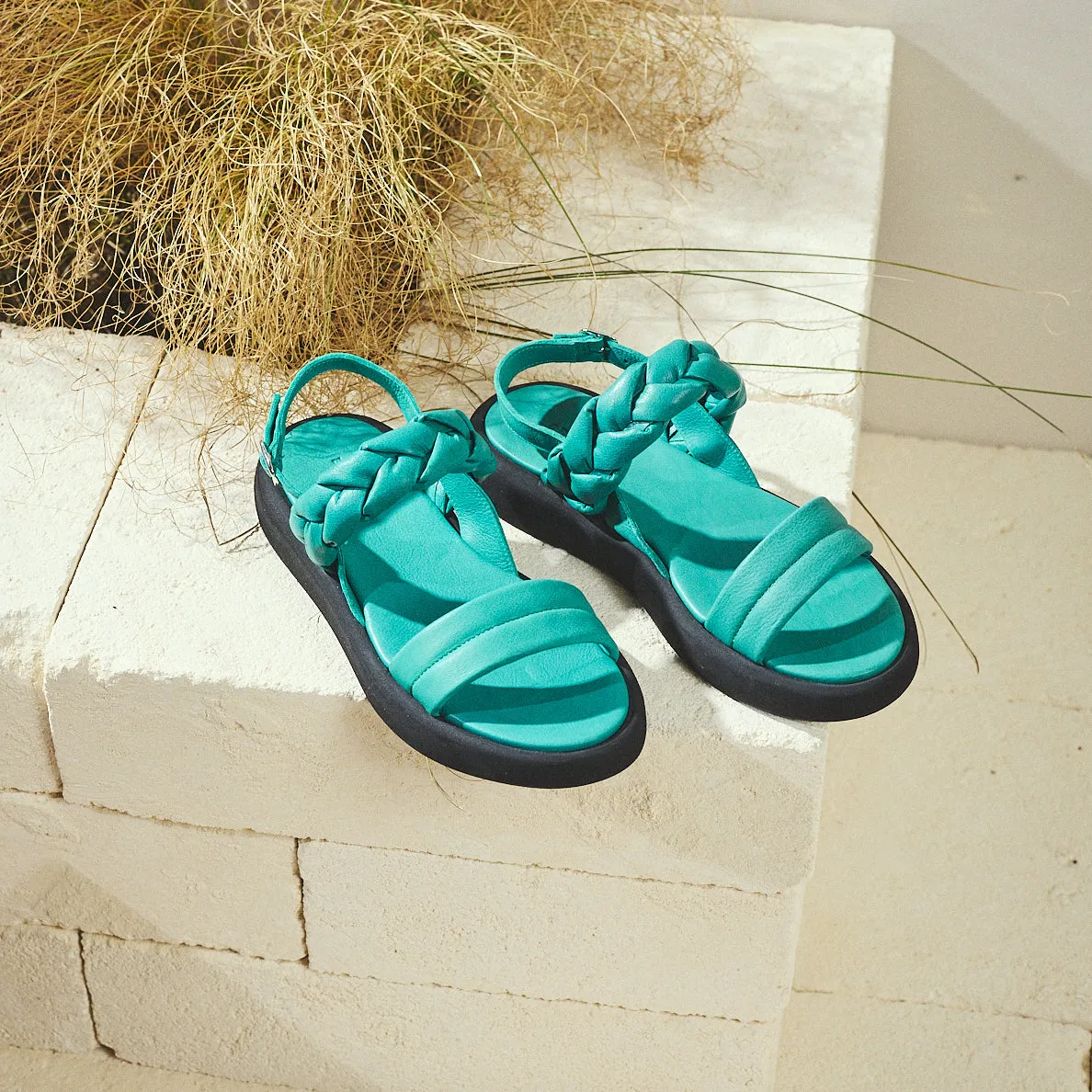 MARYLAND TURQUOISE SANDAL