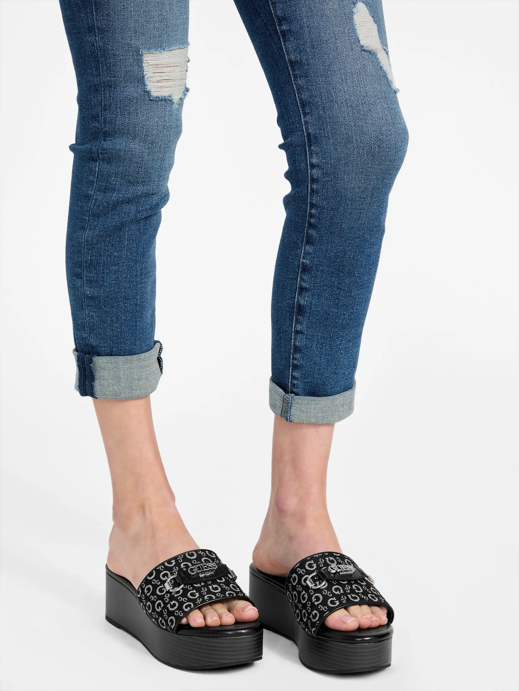 Matties Wooden Platform Sandals