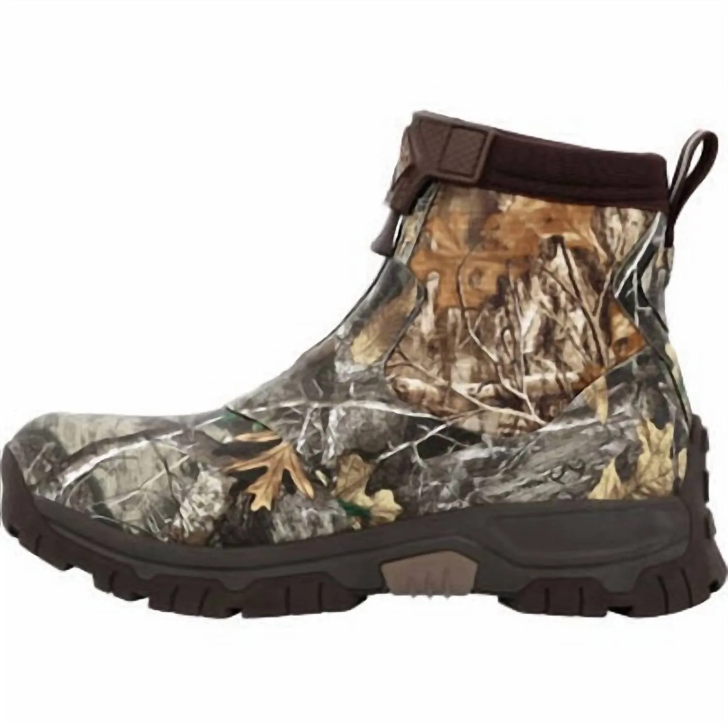 Men's Apex Mid Zip Ankle Boots In Bison/realtree Edge