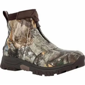 Men's Apex Mid Zip Ankle Boots In Bison/realtree Edge