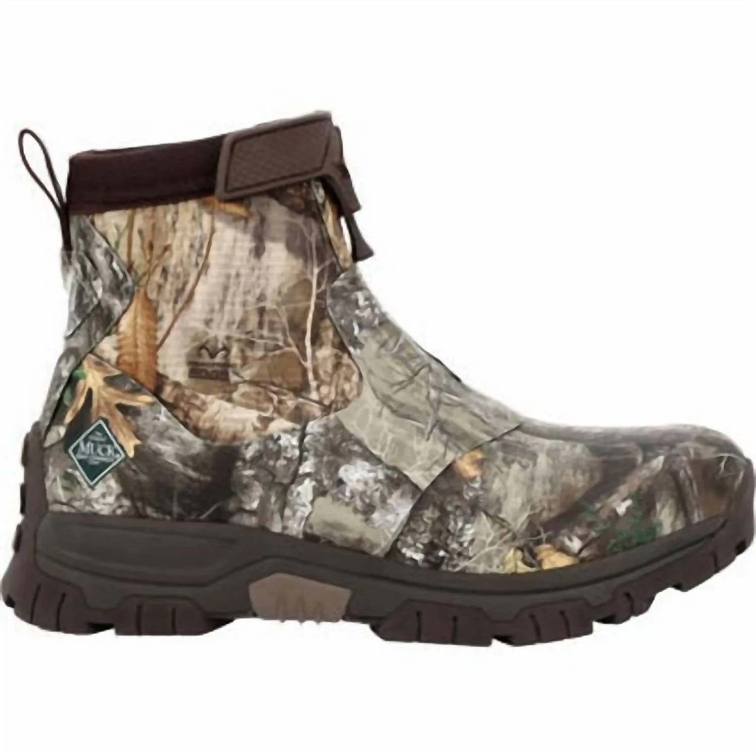 Men's Apex Mid Zip Ankle Boots In Bison/realtree Edge