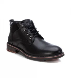 Men's Casual Ankle Boots In Black