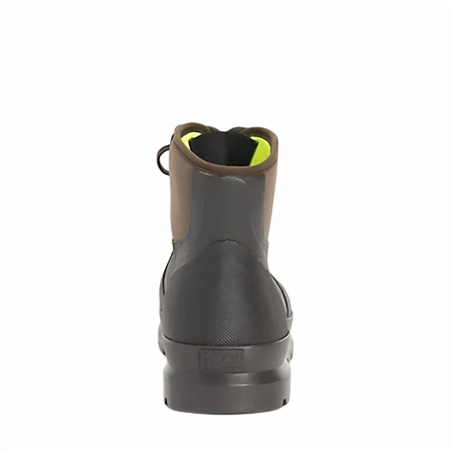 Men's Classic Plain Toe Work Boots In Brown