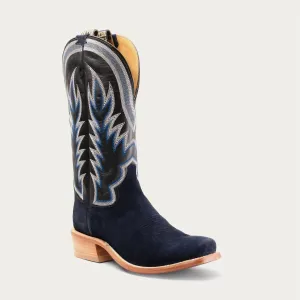 Men's Culver Napped Roughout Boots In Blue/black