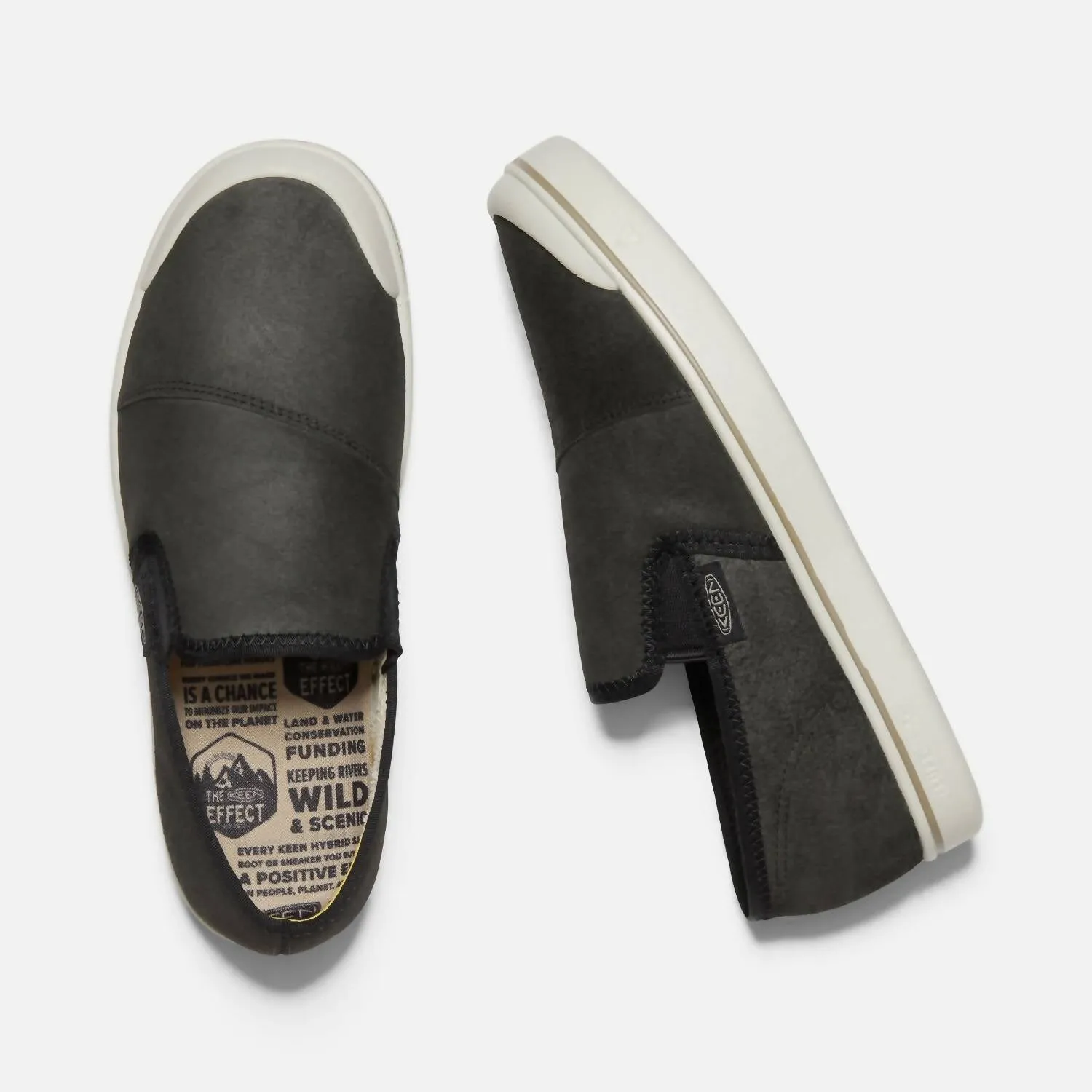 Men's Eldon Harvest Slip-On In Black/silver Birch