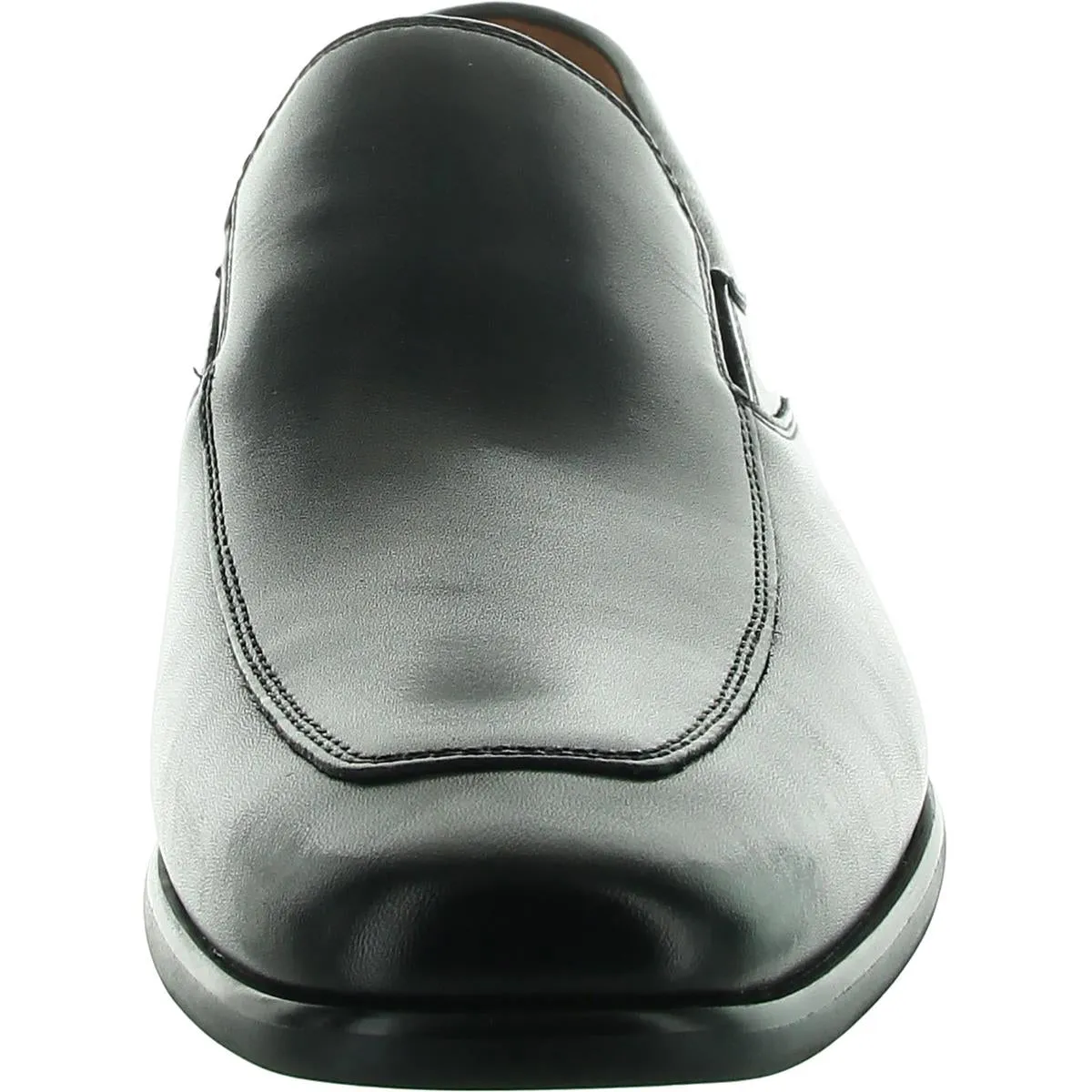 Mens Flex Fit Leather Slip-on Shoes