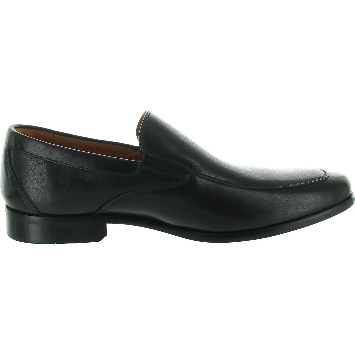 Mens Flex Fit Leather Slip-on Shoes