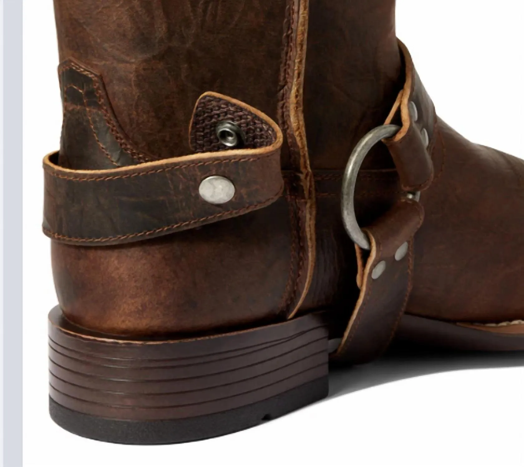 Men's Harness Patriot Ultra Western Boots In Brown