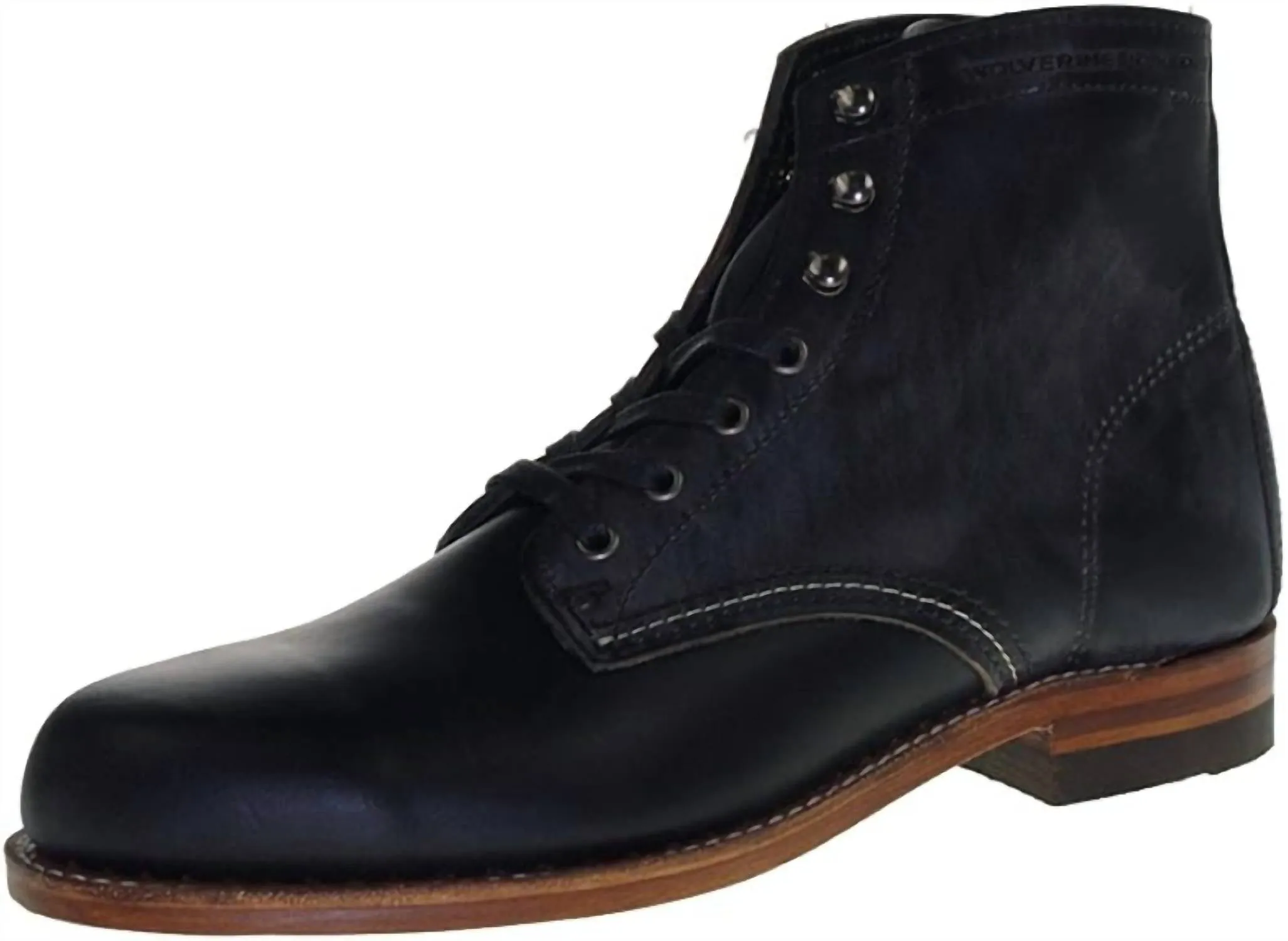Men's Heritage Plain-Toe Original Boot In Black Leather