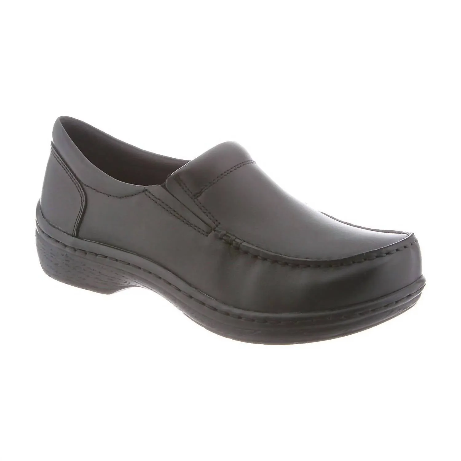 Men's Knight Moc Toe Shoe In Black Smooth