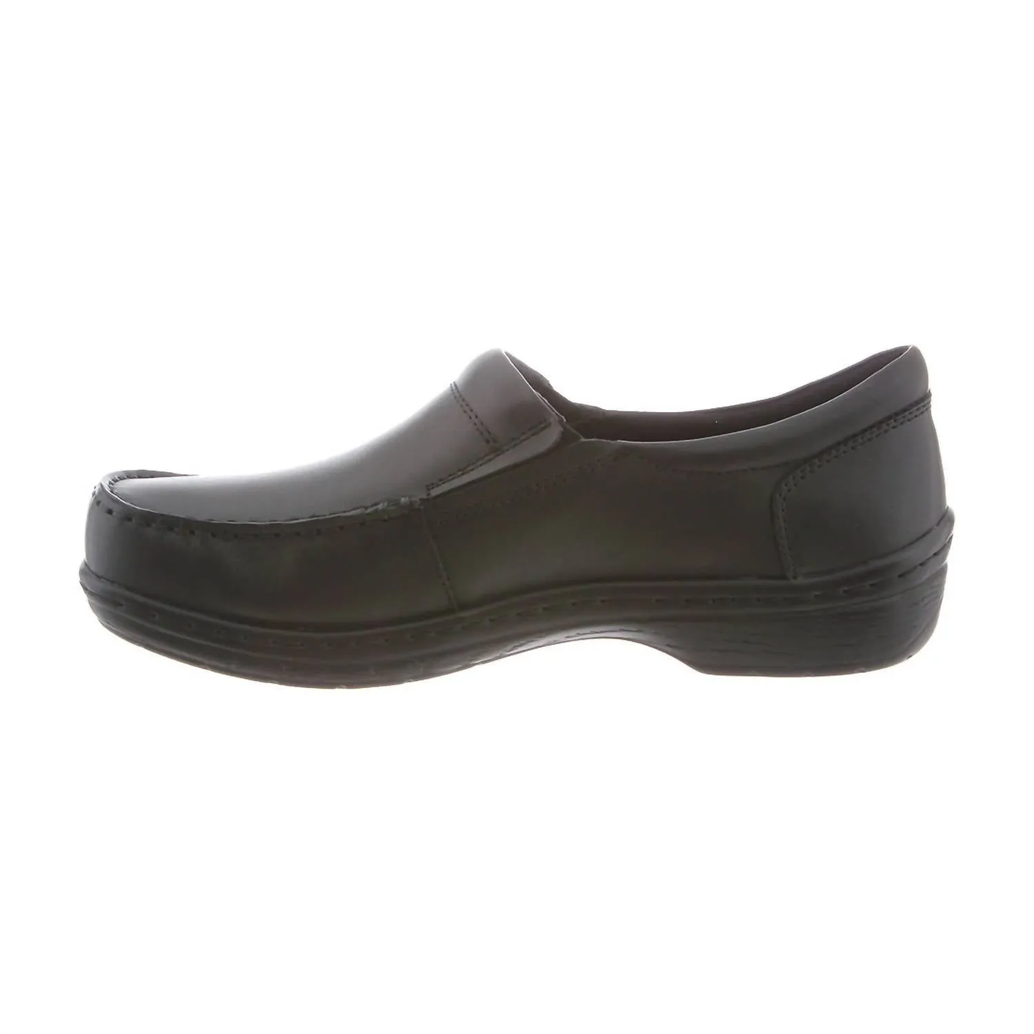 Men's Knight Moc Toe Shoe In Black Smooth