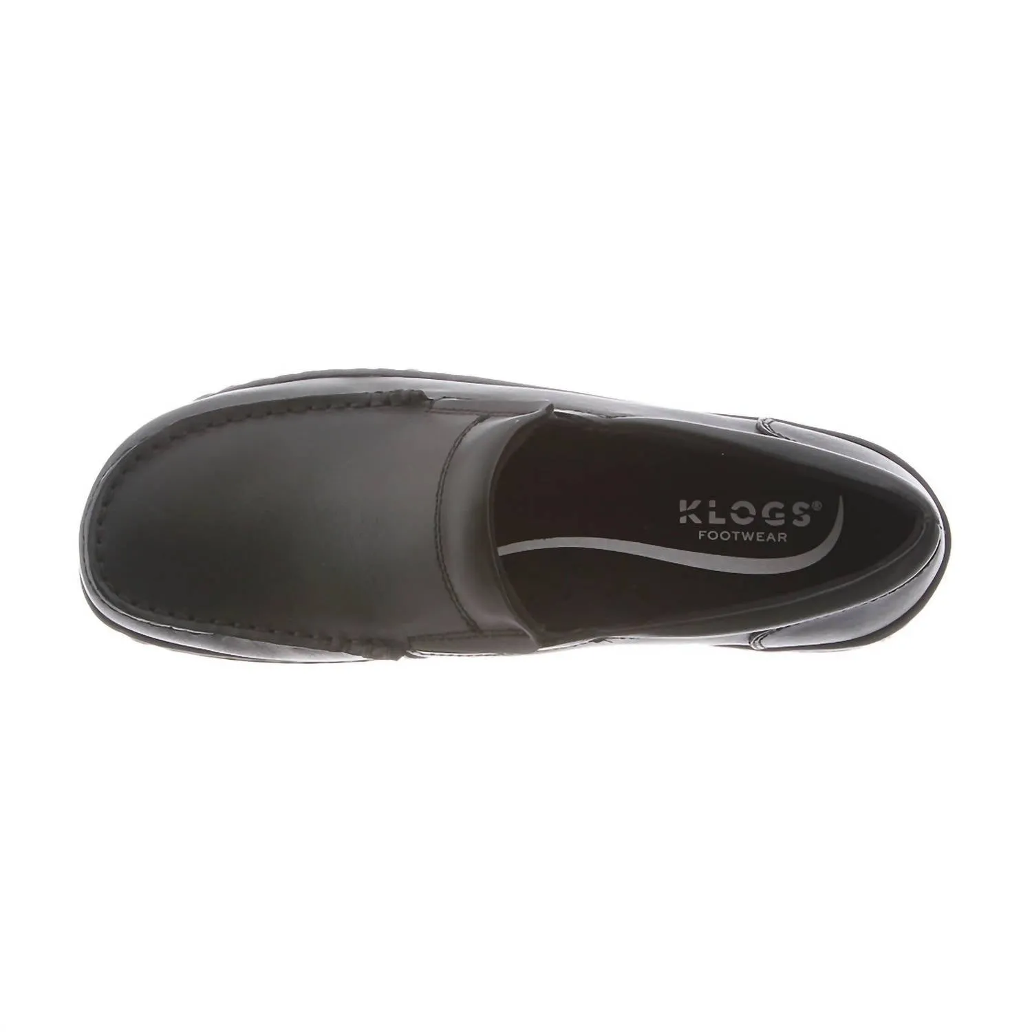Men's Knight Moc Toe Shoe In Black Smooth