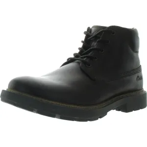 Mens Lace-Up Leather Combat & Lace-Up Boots