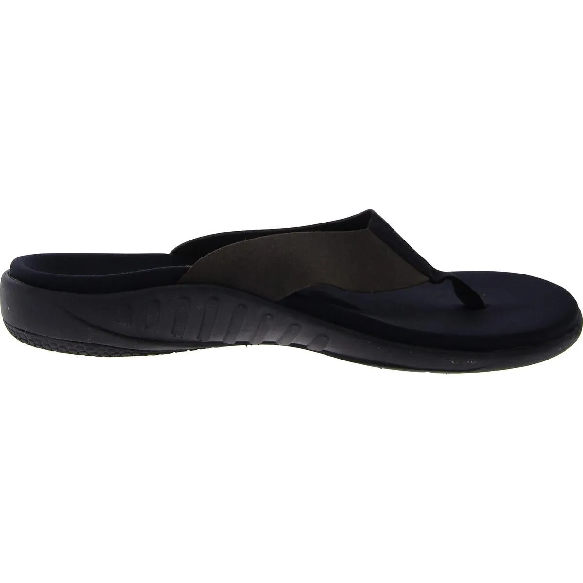 Mens Logo Slip On Flip-Flops