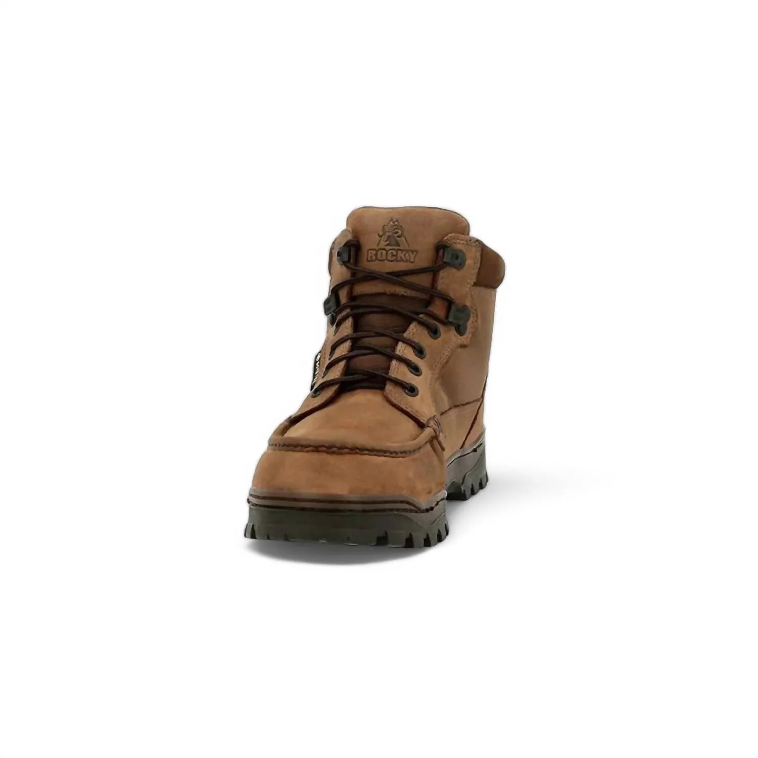 Men's Outback Gore-Tex Waterproof Steel Toe Work Boot - Medium Width In Brown