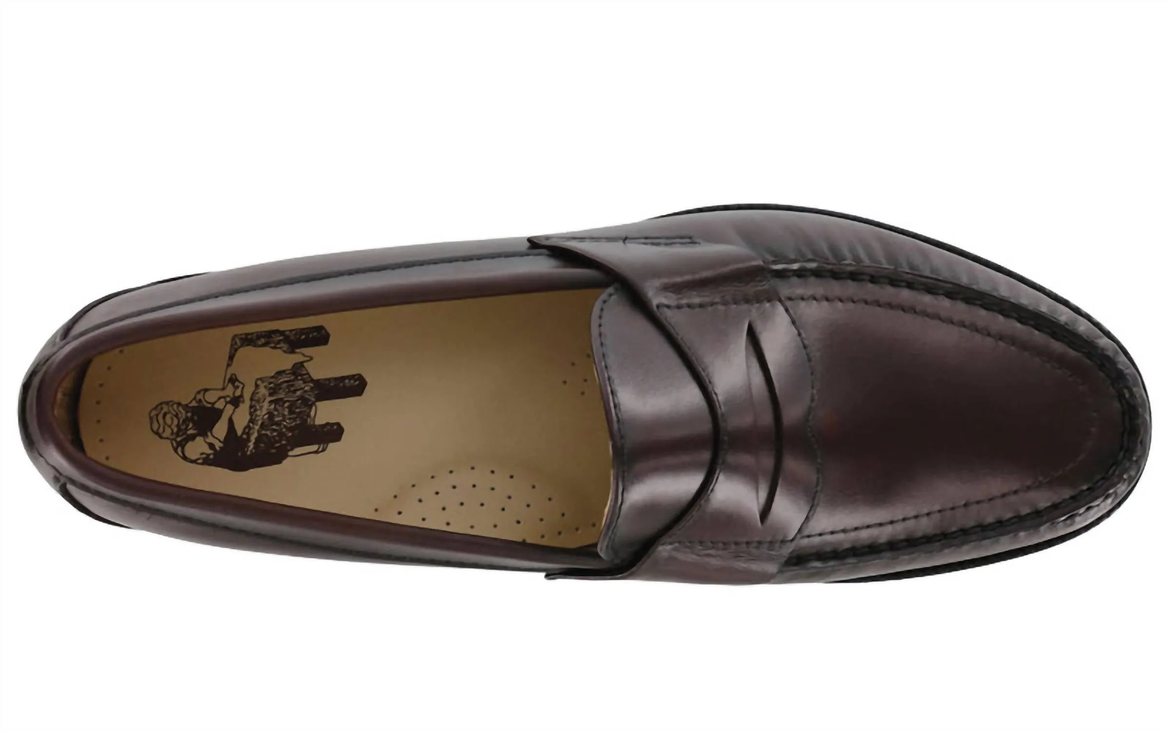 Men's Penny 40 Slip On Loafer - Narrow Width In Cordovan