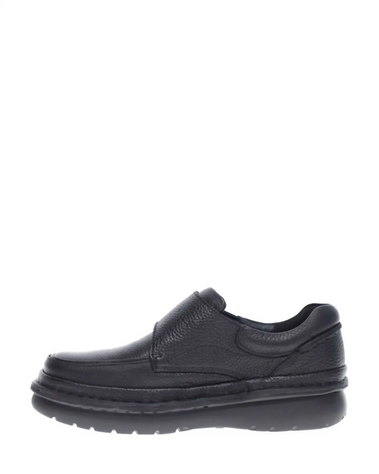 Men's Scandia Strap Loafer In Black