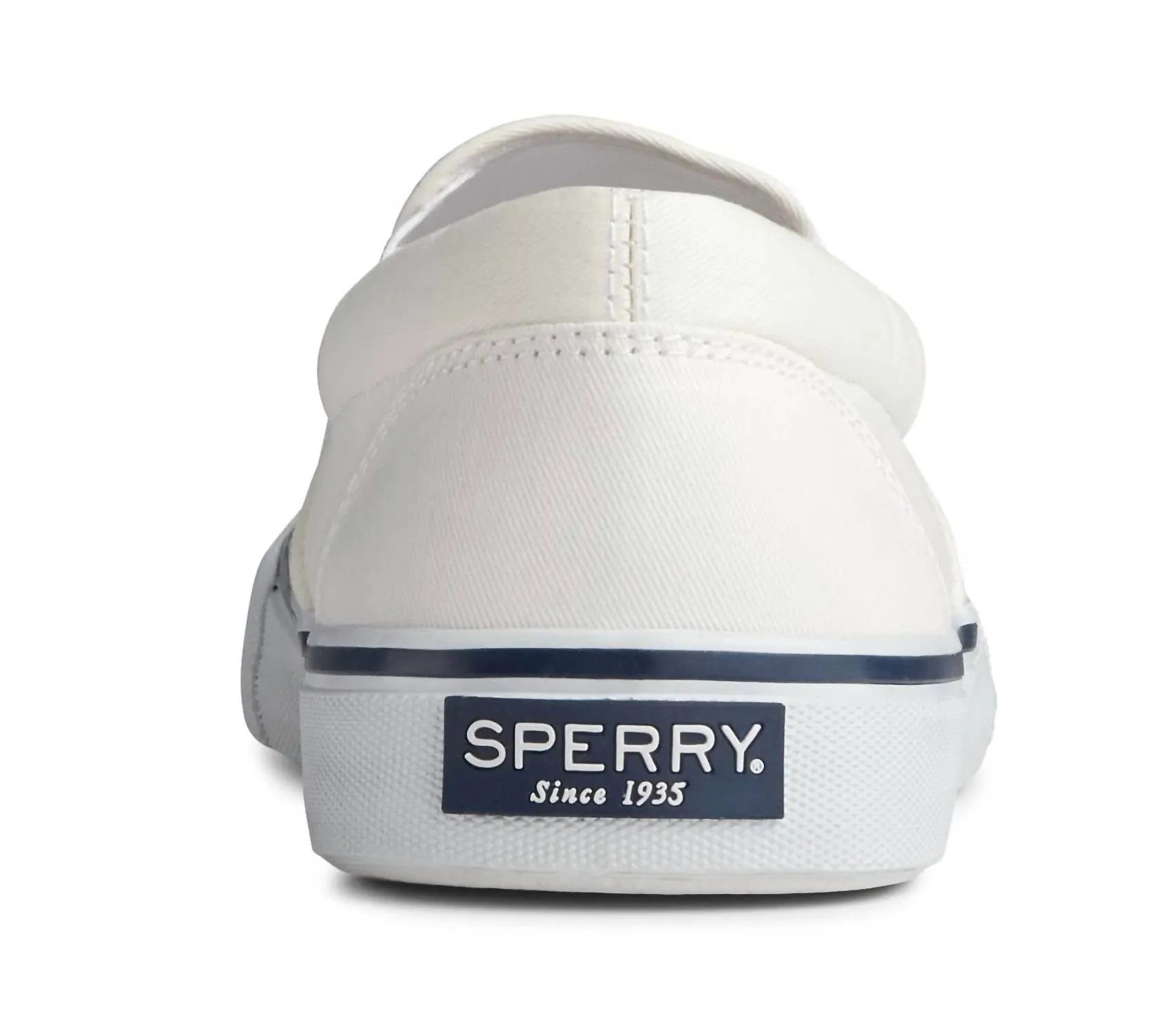 Men's Striper Slip On Sneaker In White